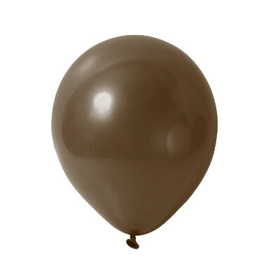 Premium Luftballons Dunkelbraun - 30cm Durchmesser