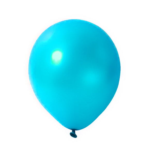 Luftballon - 30cm Durchmesser Blau (hell)