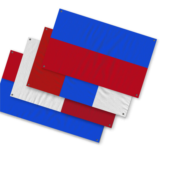 Drapeau de clôture selon modèle