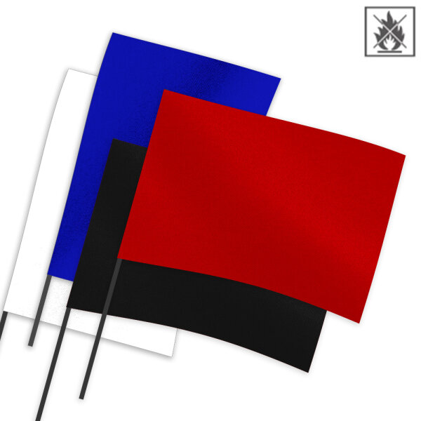 TIFO flags single-colored flame retardant