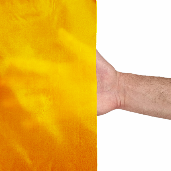 TIFO Tableau TIFO  en tissu polyester 50x75cm Jaune
