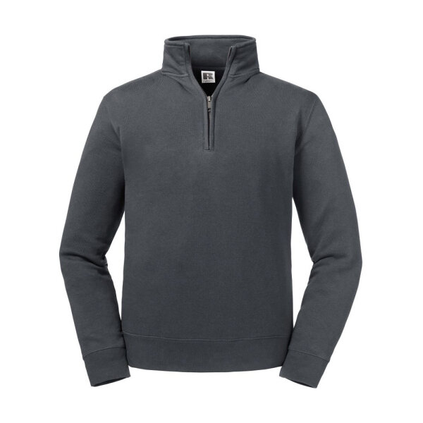 Herren Sweater mit 1/4 Zip - Russel 270M