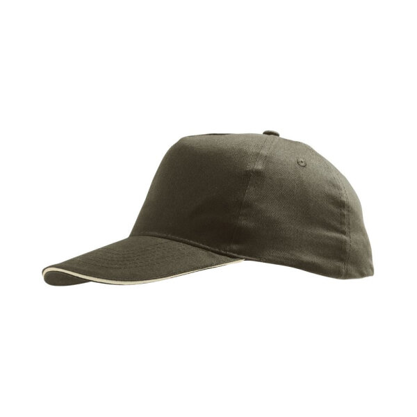 5 Panel Baseball Kappe - Sols - Onesize