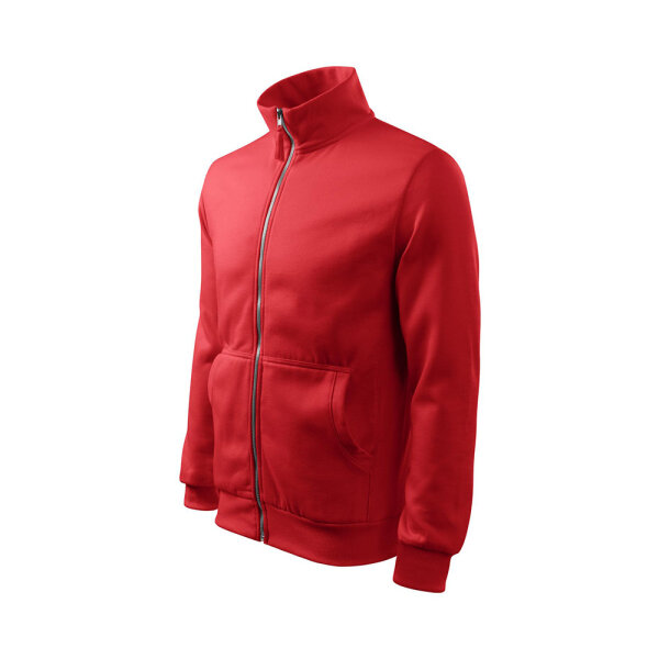 Sweat zippé à capuche épais - Build Your Brand - BY012 L Red