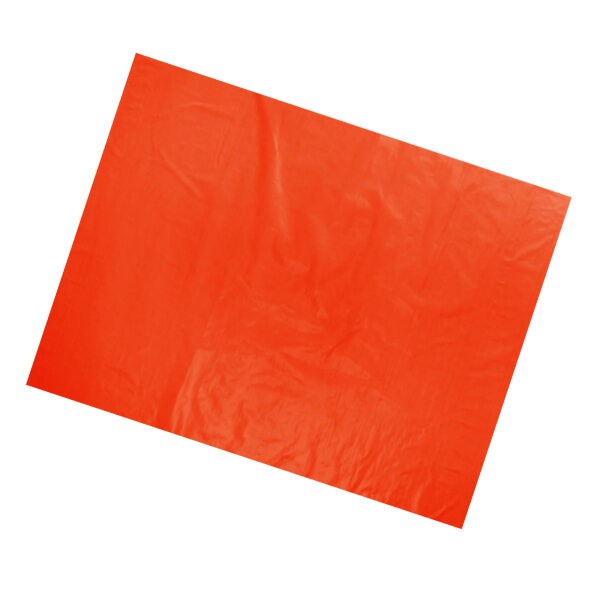 Plastic film sheet 100x150 Orange
