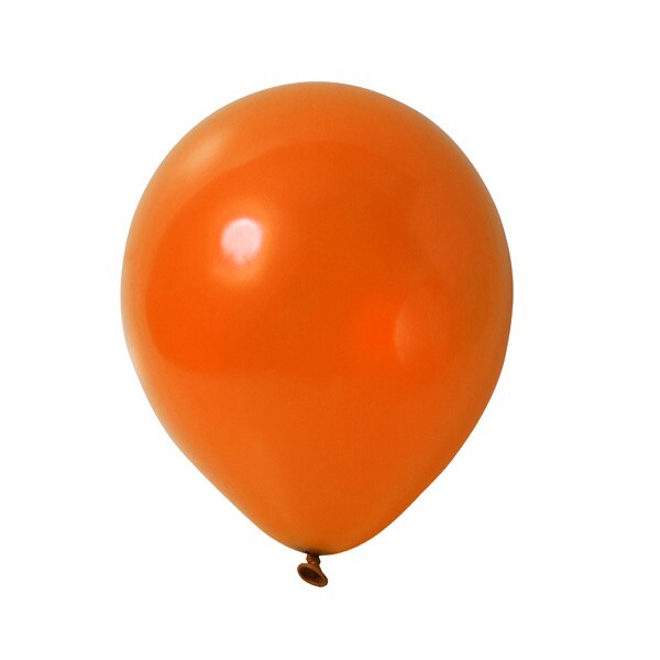 Premium Luftballons Orange - 30cm Durchmesser