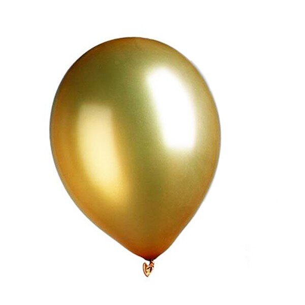 Metallic Luftballon Gold