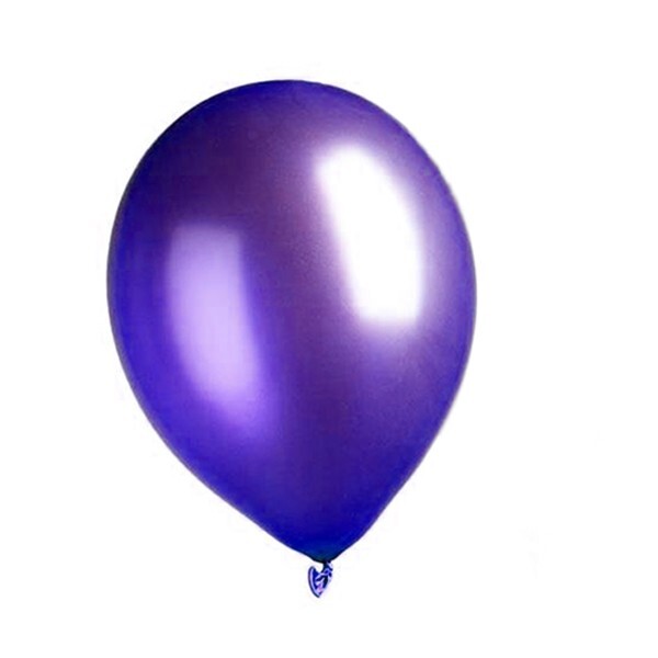 Balloon metallic 30 cm - purple