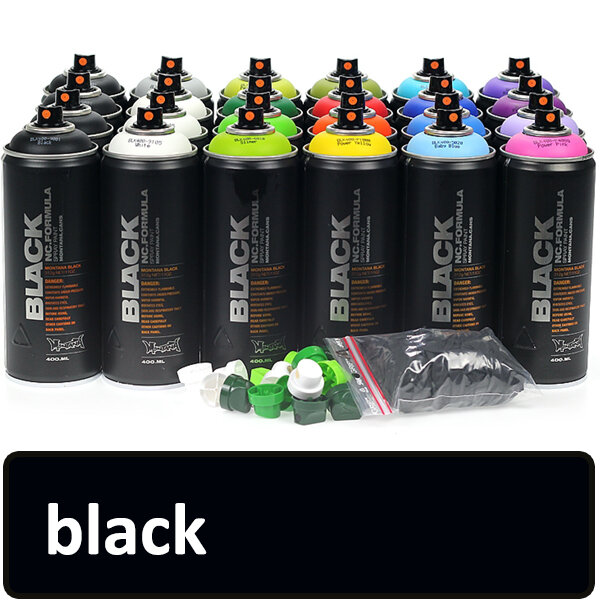 Spraydose Black (9001) 400 ml