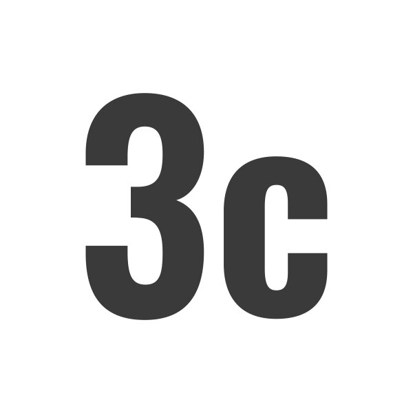 3-farbig
