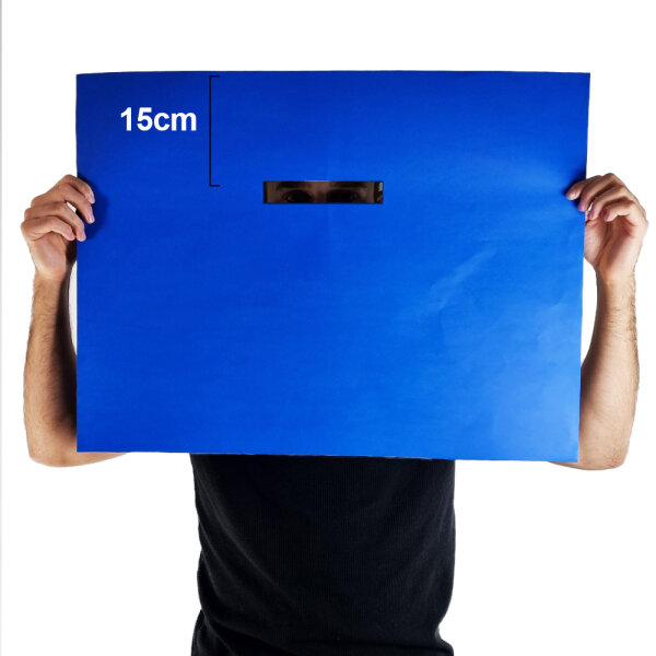 Avec fente d\'observation 3 x 15 cm (format paysage)