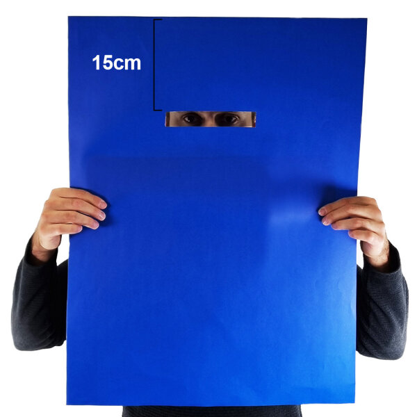 Avec fente d\'observation 3 x 15 cm (format portrait)